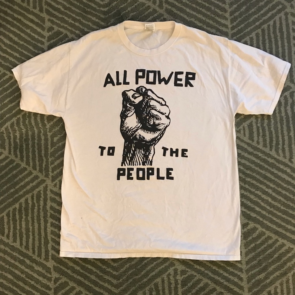 All Power to the People Punk shirt